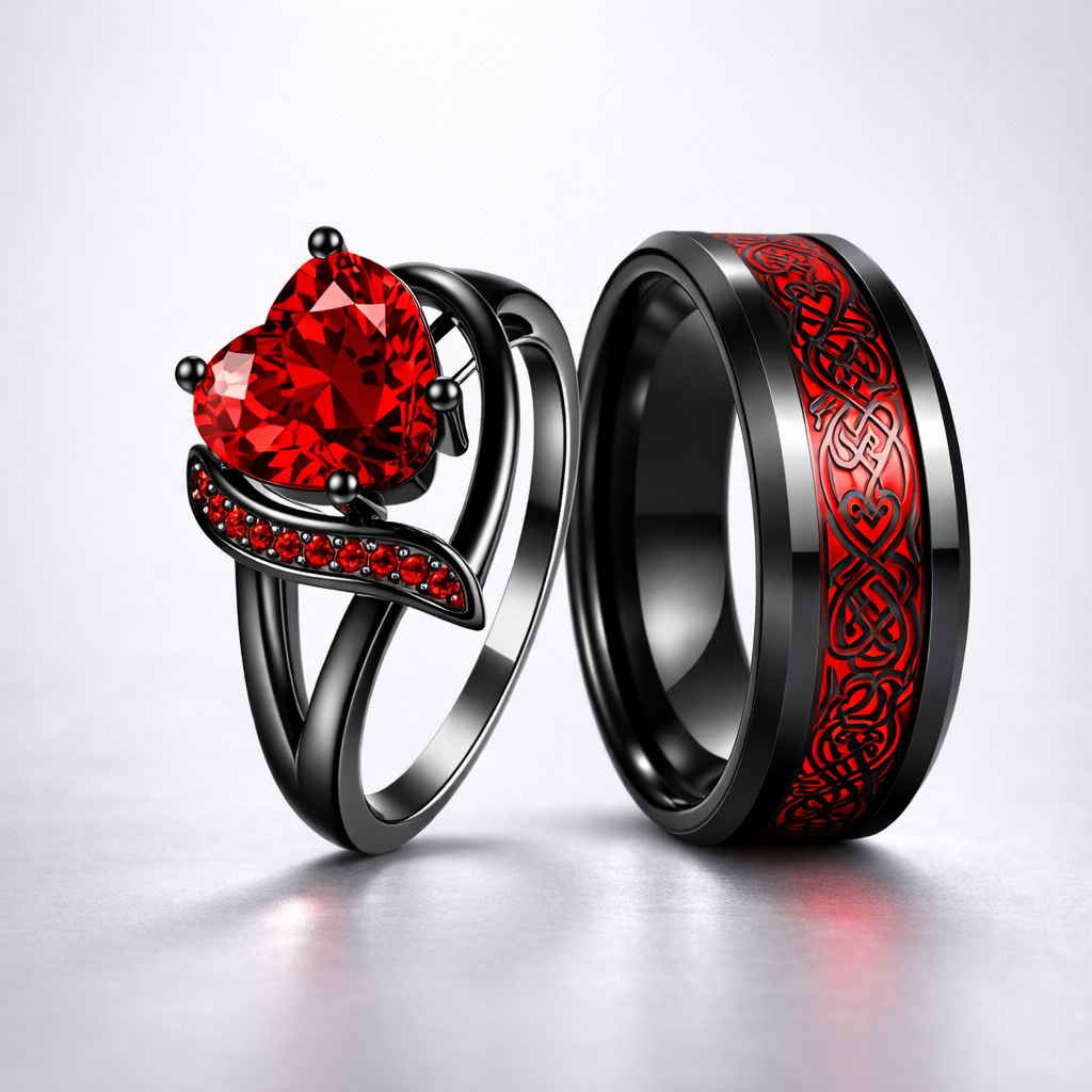 Bague de promesse pour couple  | Dreamilove
