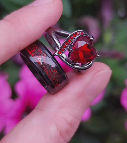 Bague de promesse pour couple  | Dreamilove